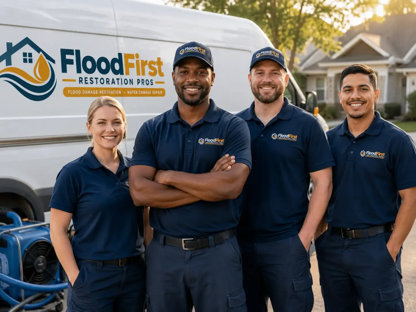Flood Damage Restoration company in Ottine, TX